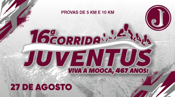 Clube Atlético Juventus15ª Corrida Juventus Viva a Mooca será realizada no  dia 28 de agosto de 2022 - Clube Atlético Juventus